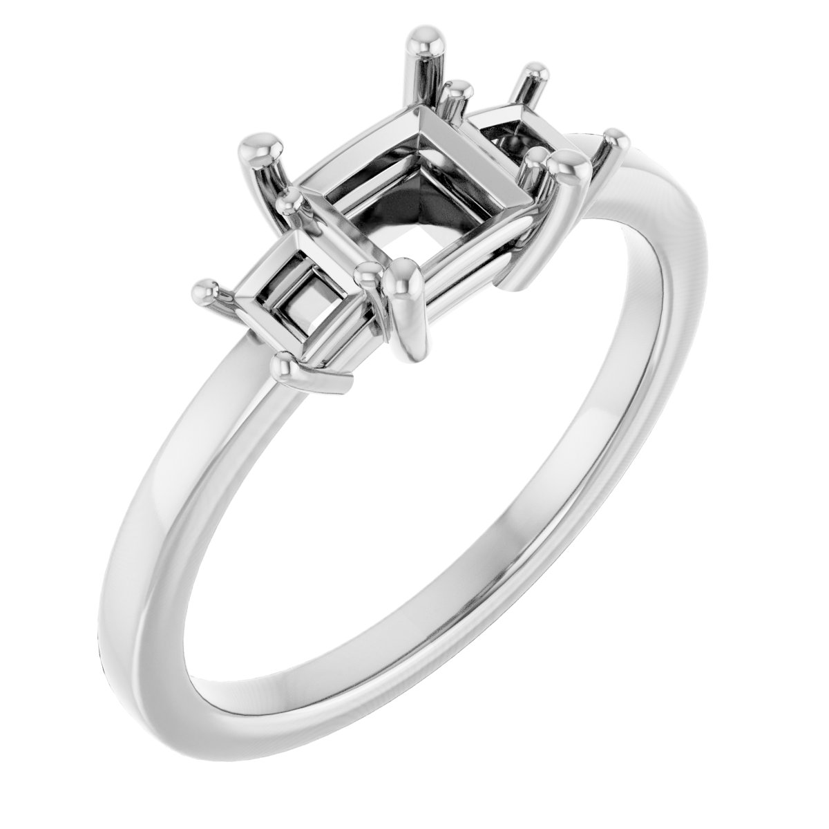 Three-Stone Engagement Ring