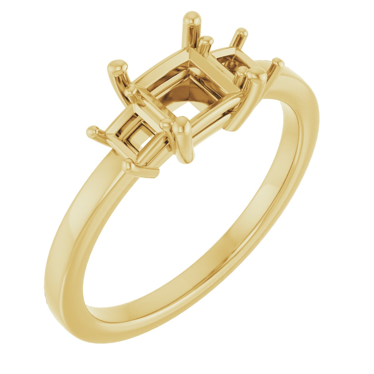 Three-Stone Engagement Ring