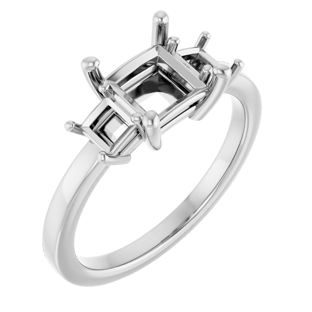 Three-Stone Engagement Ring