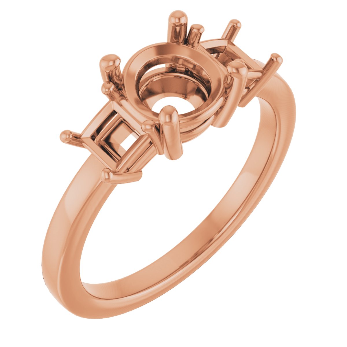 Three-Stone Engagement Ring