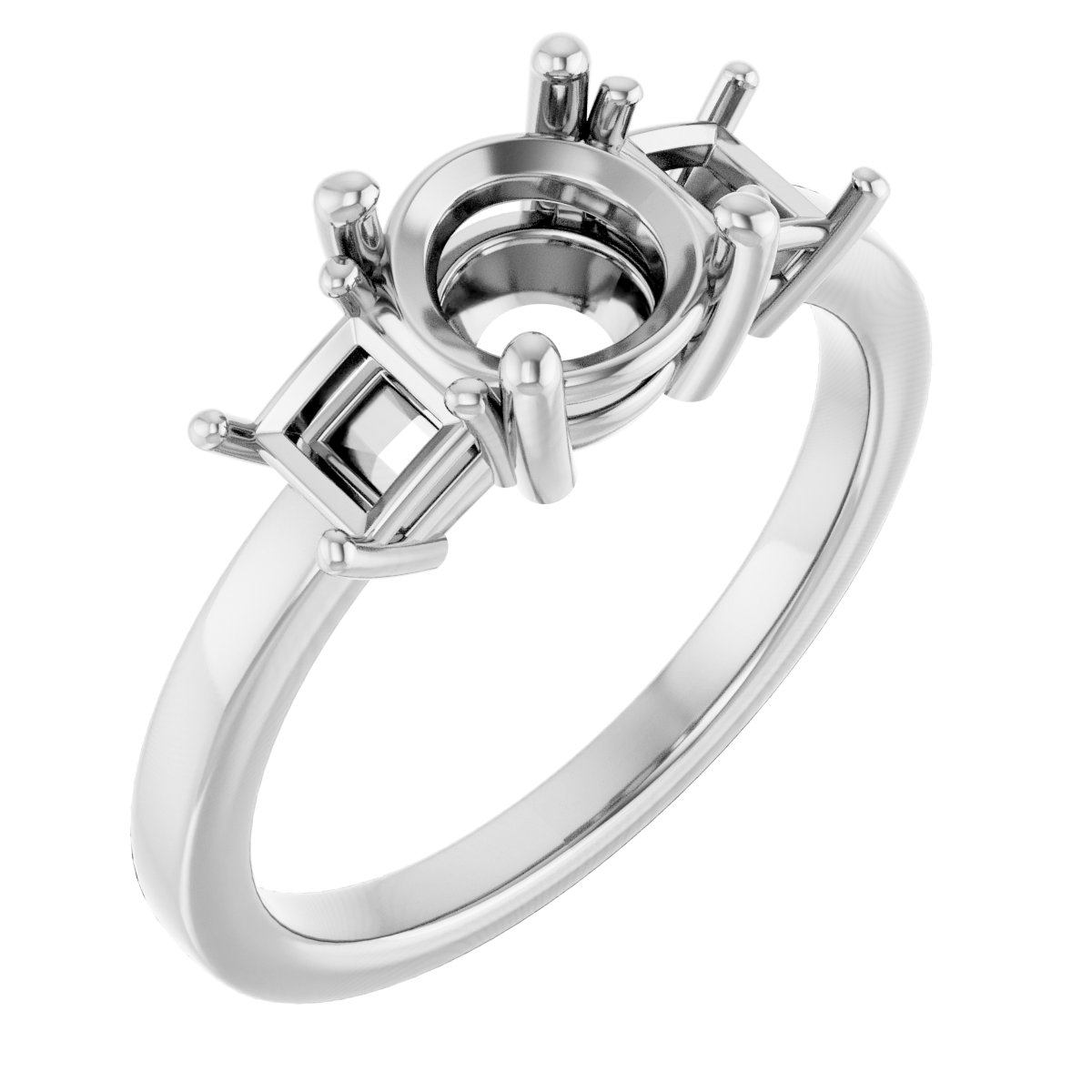 Three-Stone Engagement Ring