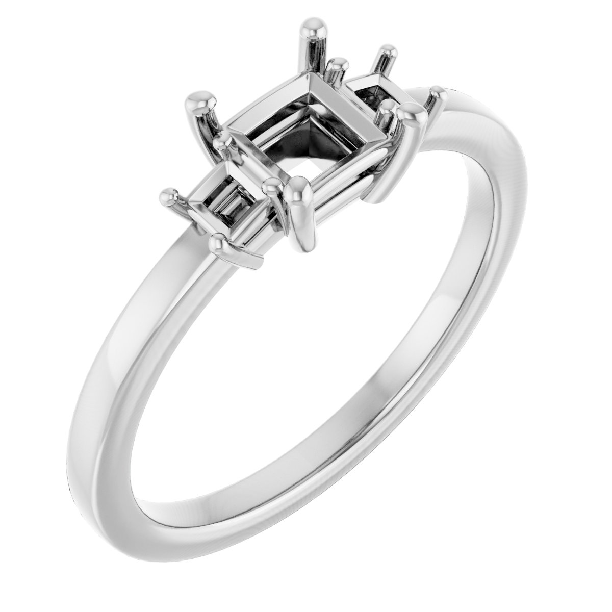Three-Stone Engagement Ring