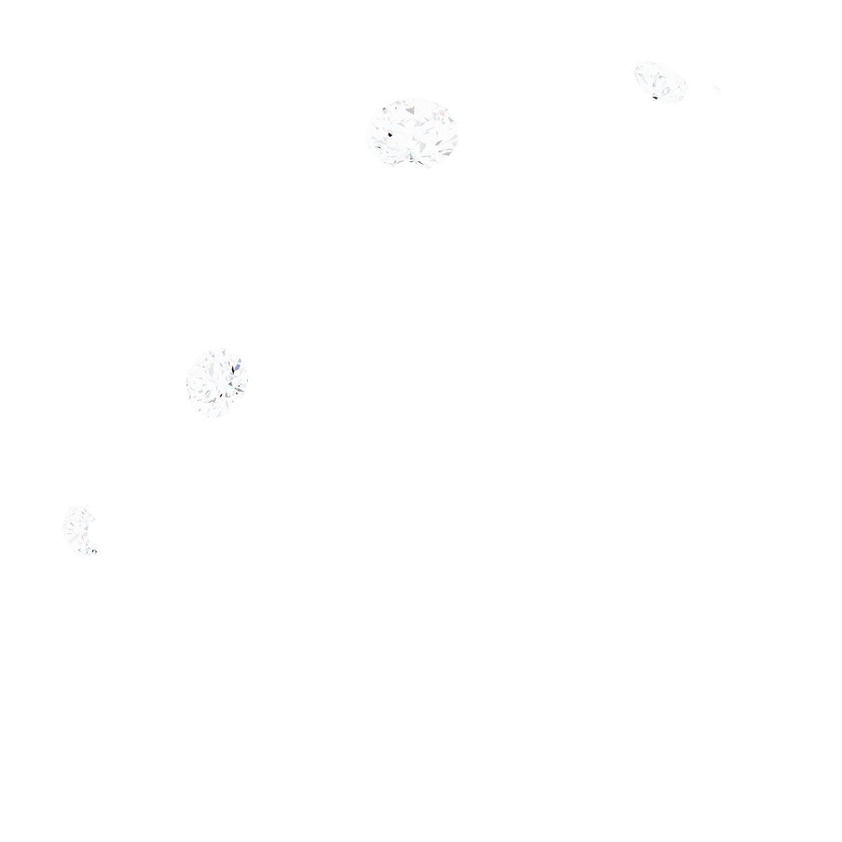 14k White Gold