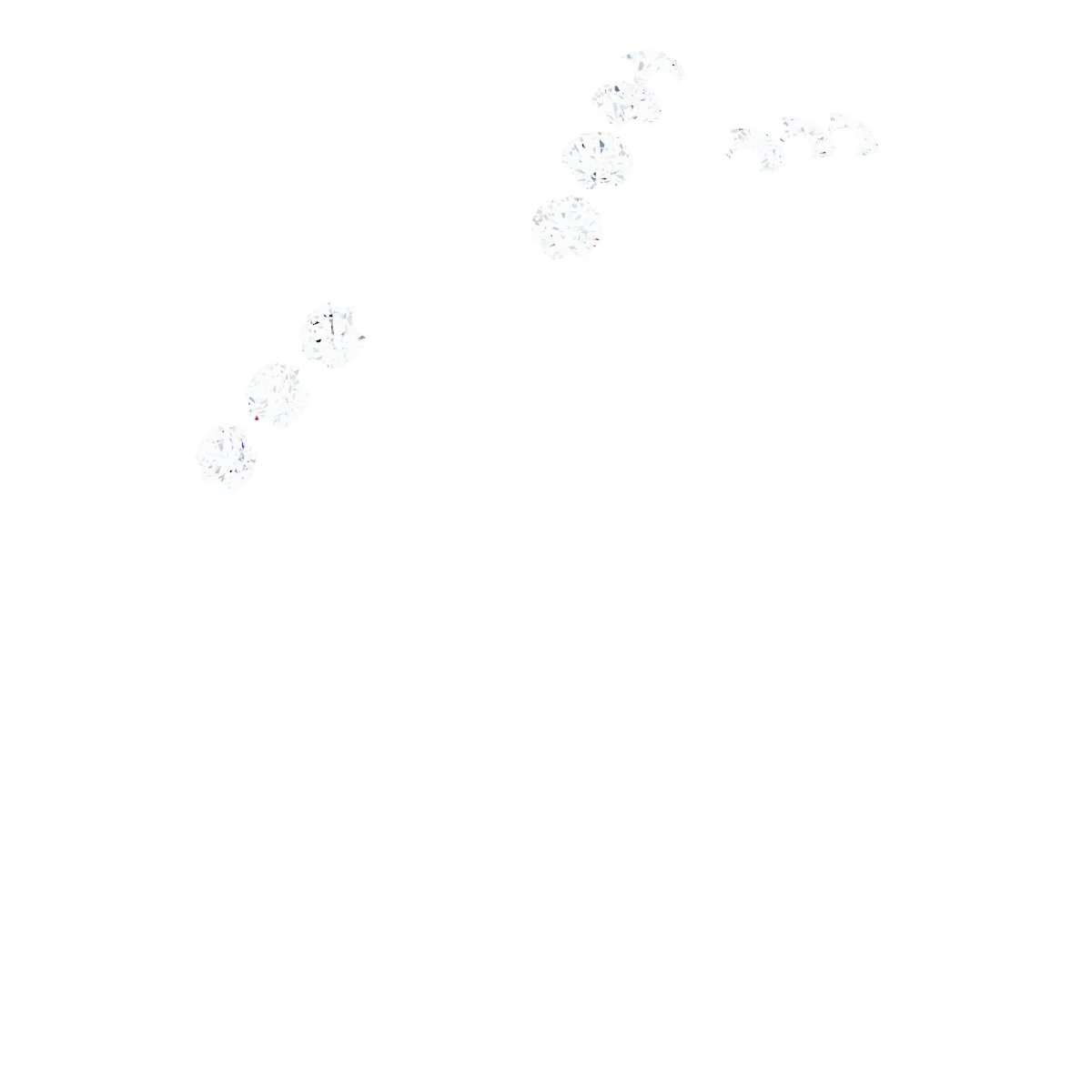 14k White Gold
