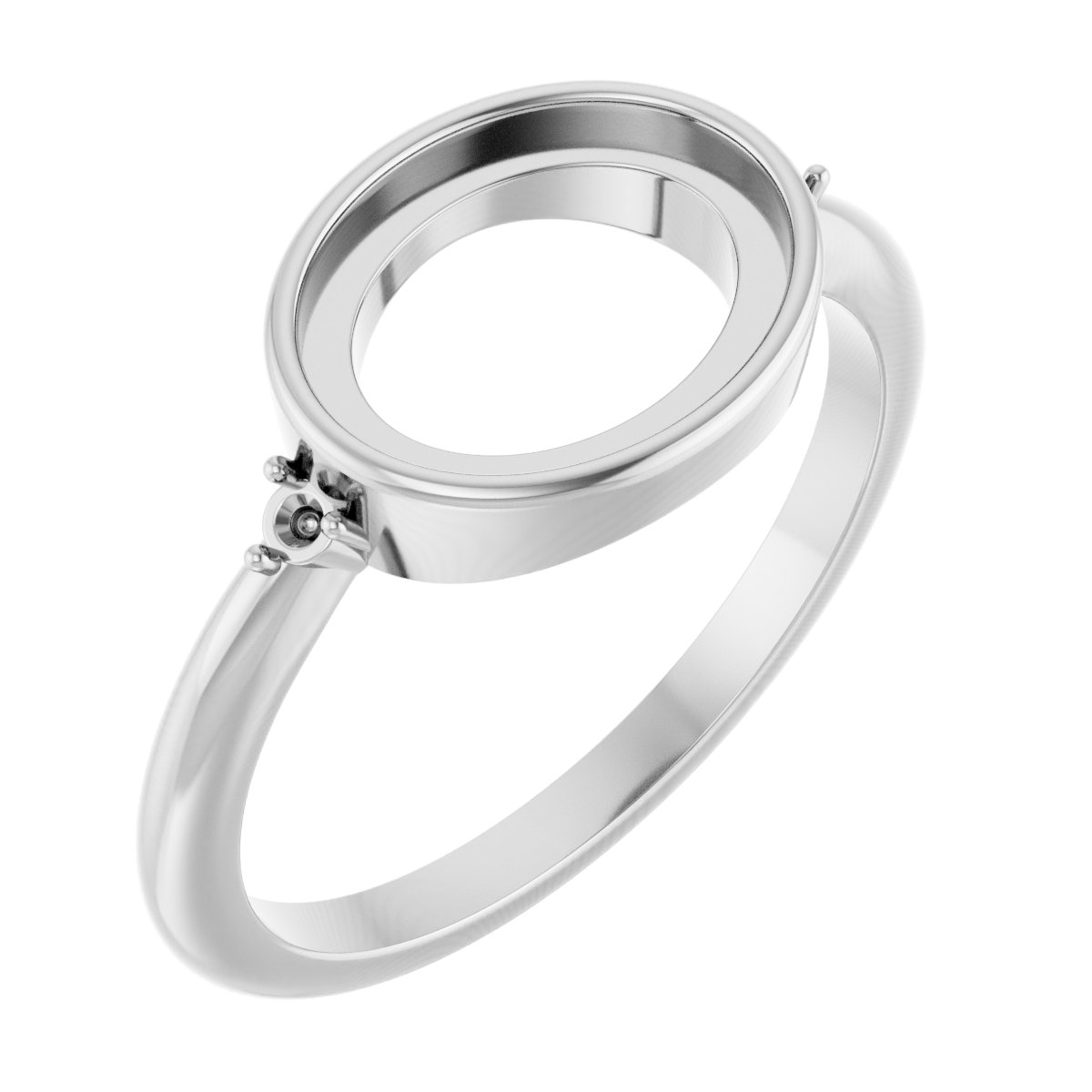 Bezel-Set Cabochon Ring