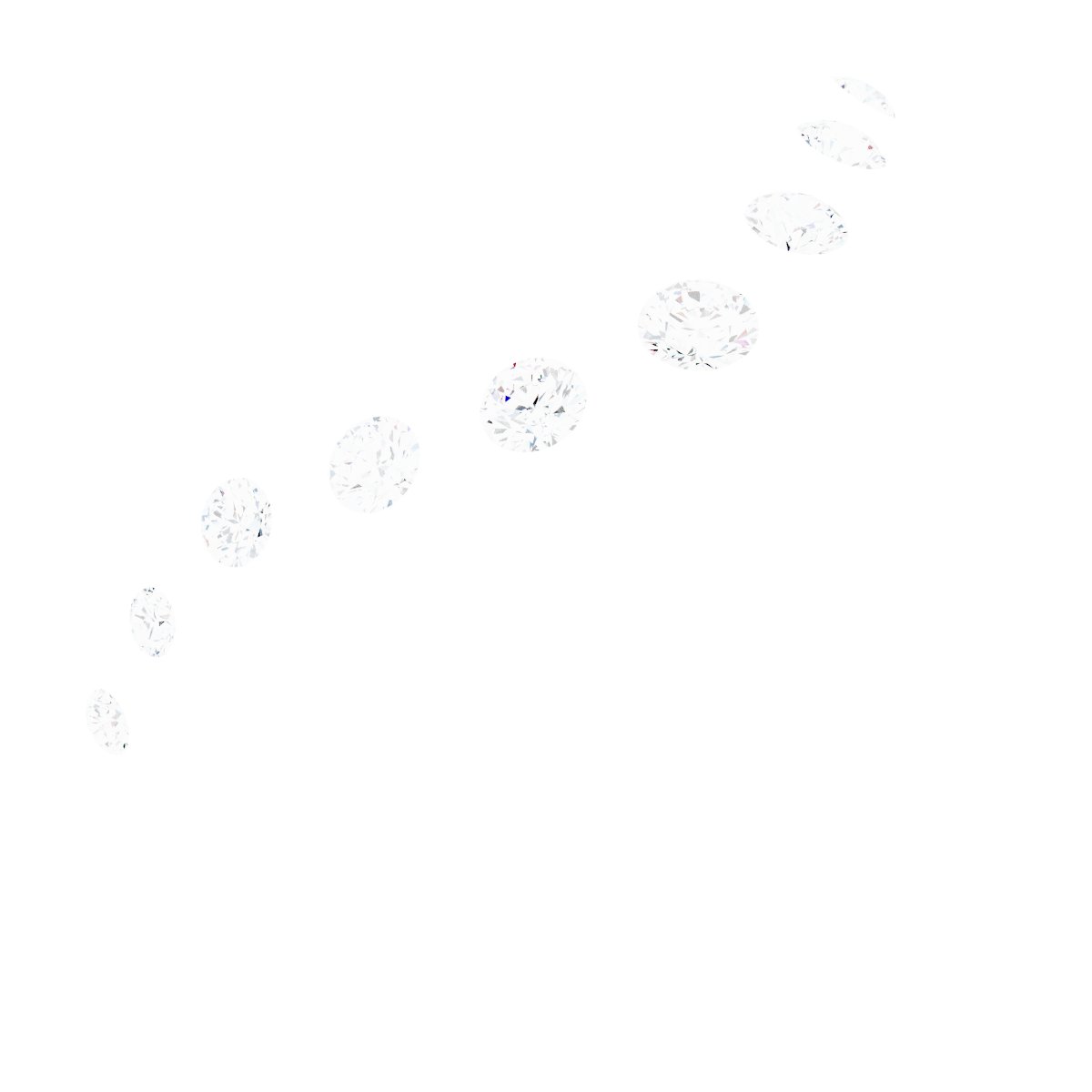 1/5 CTW Natural Diamond Contour Band – 14K White Gold
