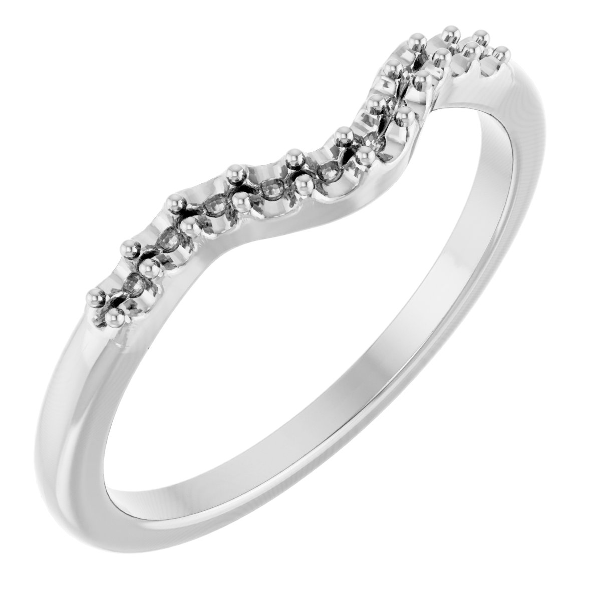 Accented Engagement Ring or Band