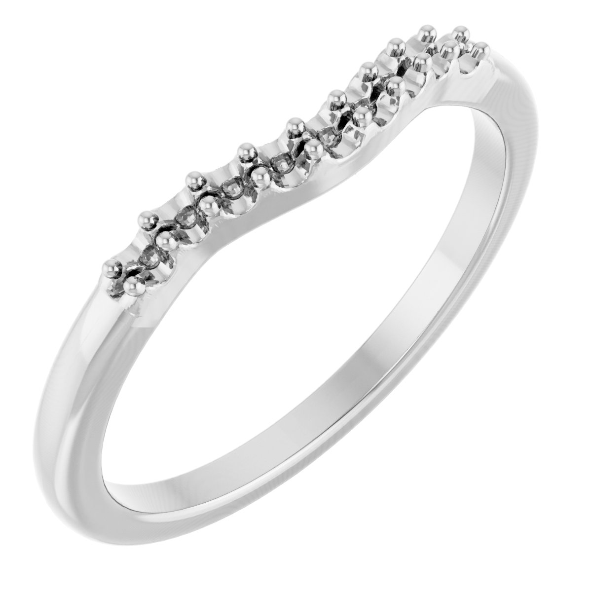 Accented Engagement Ring or Band