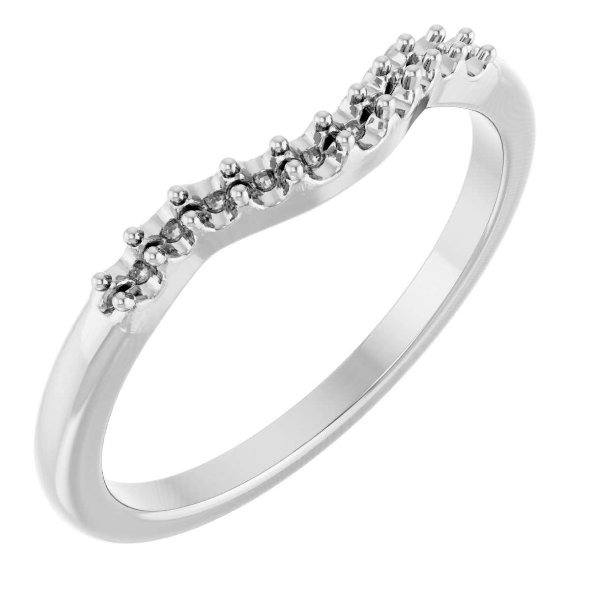 Accented Engagement Ring or Band