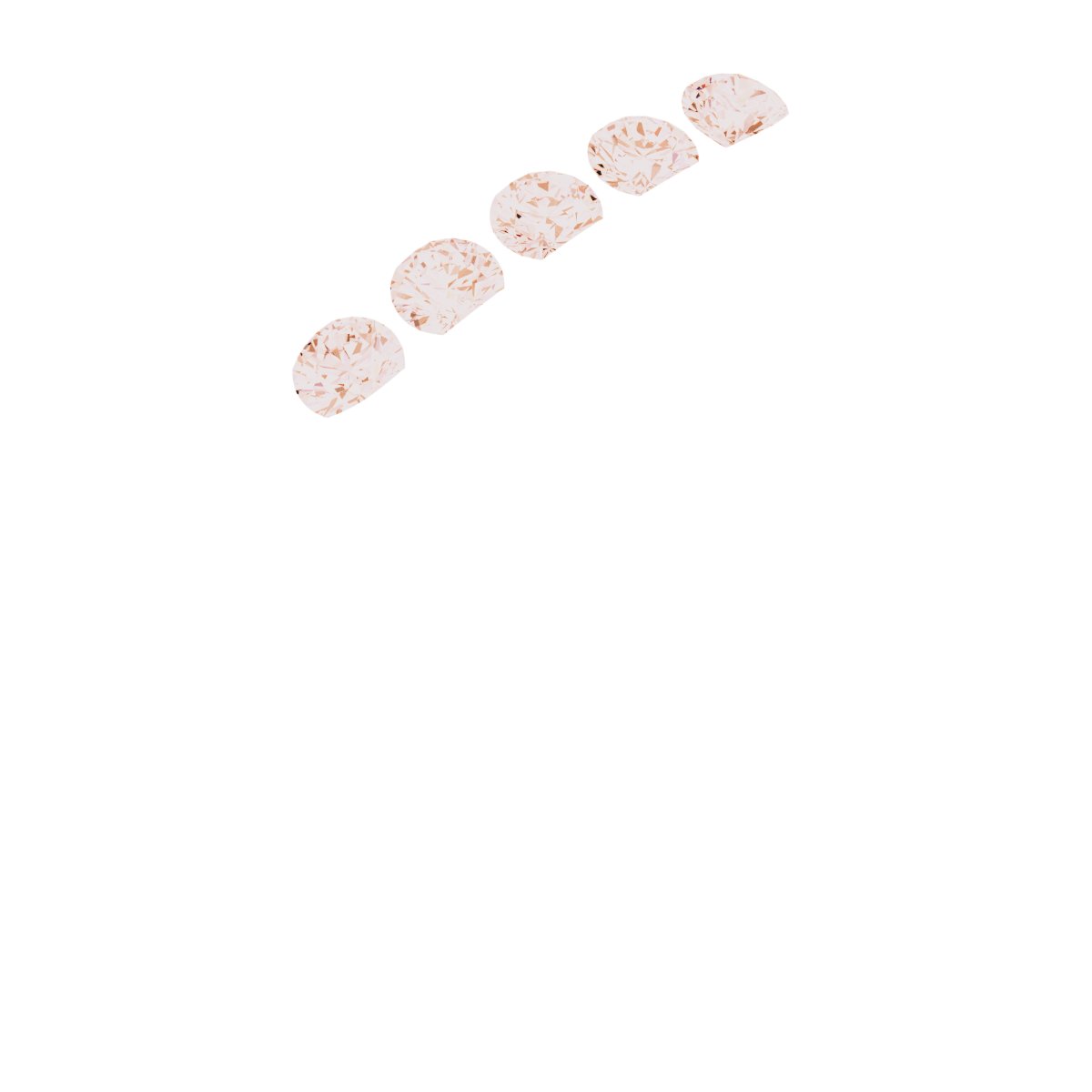 1/6 CTW Natural Diamond Anniversary Band – 14K Rose Gold