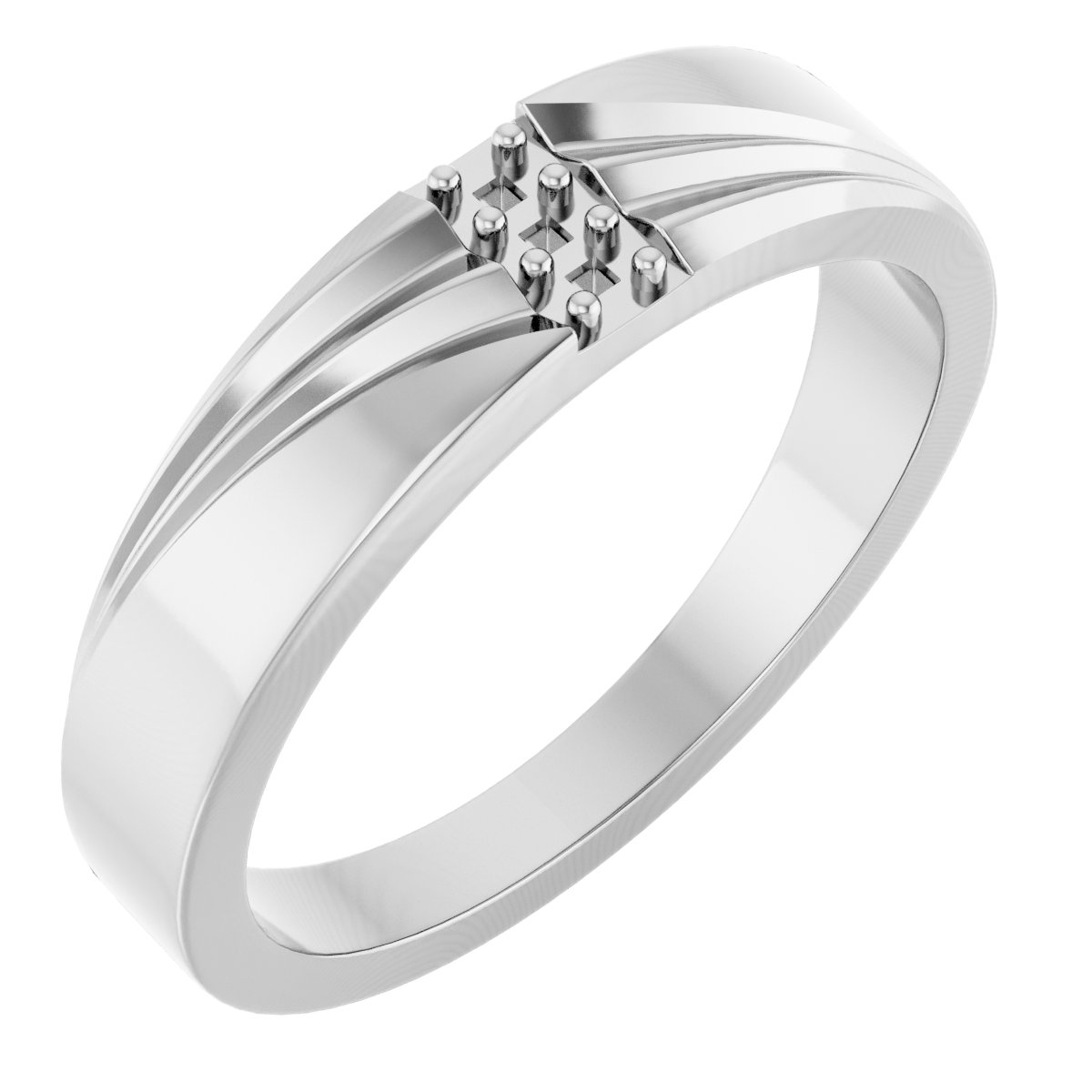 14k White Gold