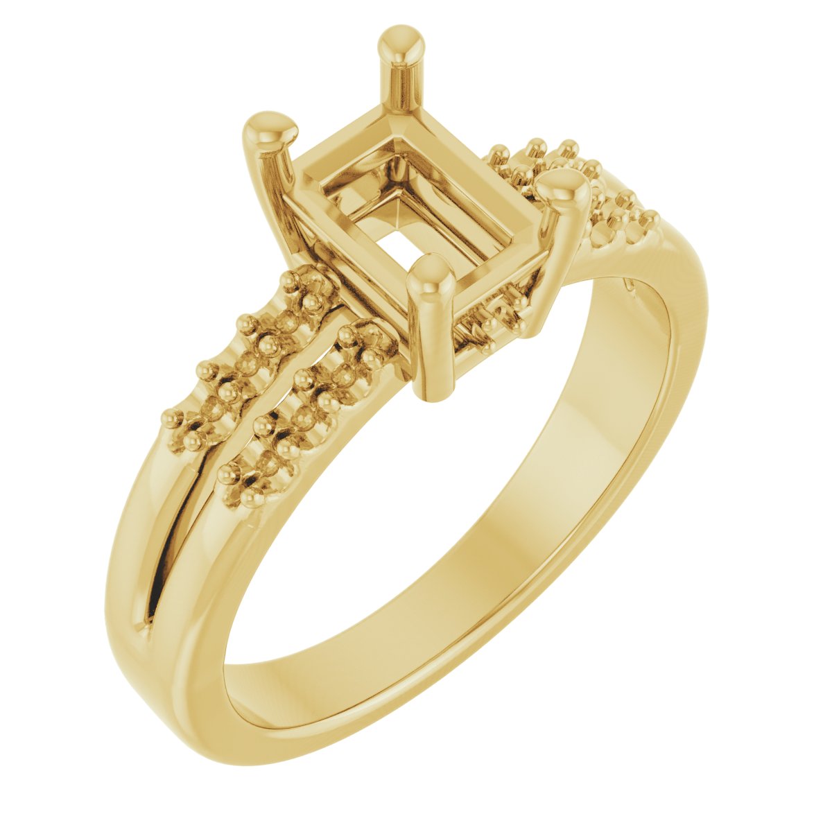 Accented Engagement Ring or Band