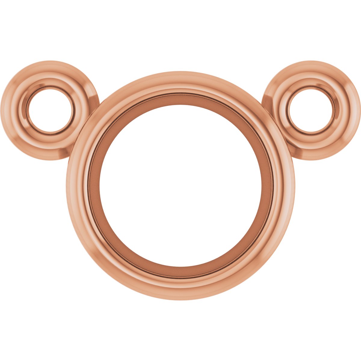 Bezel-Set Necklace Center