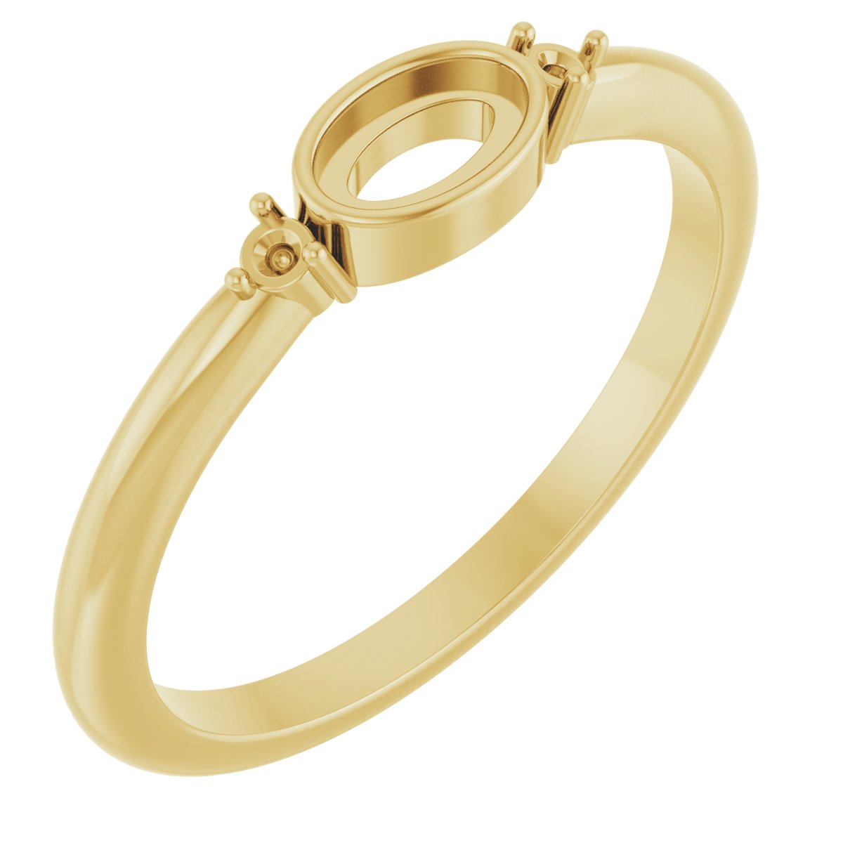Bezel-Set Cabochon Ring