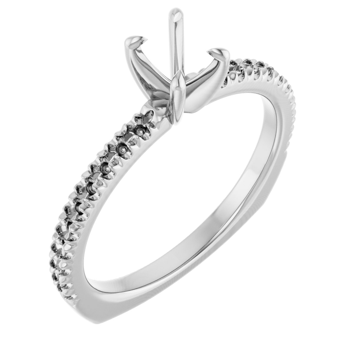 14k White Gold