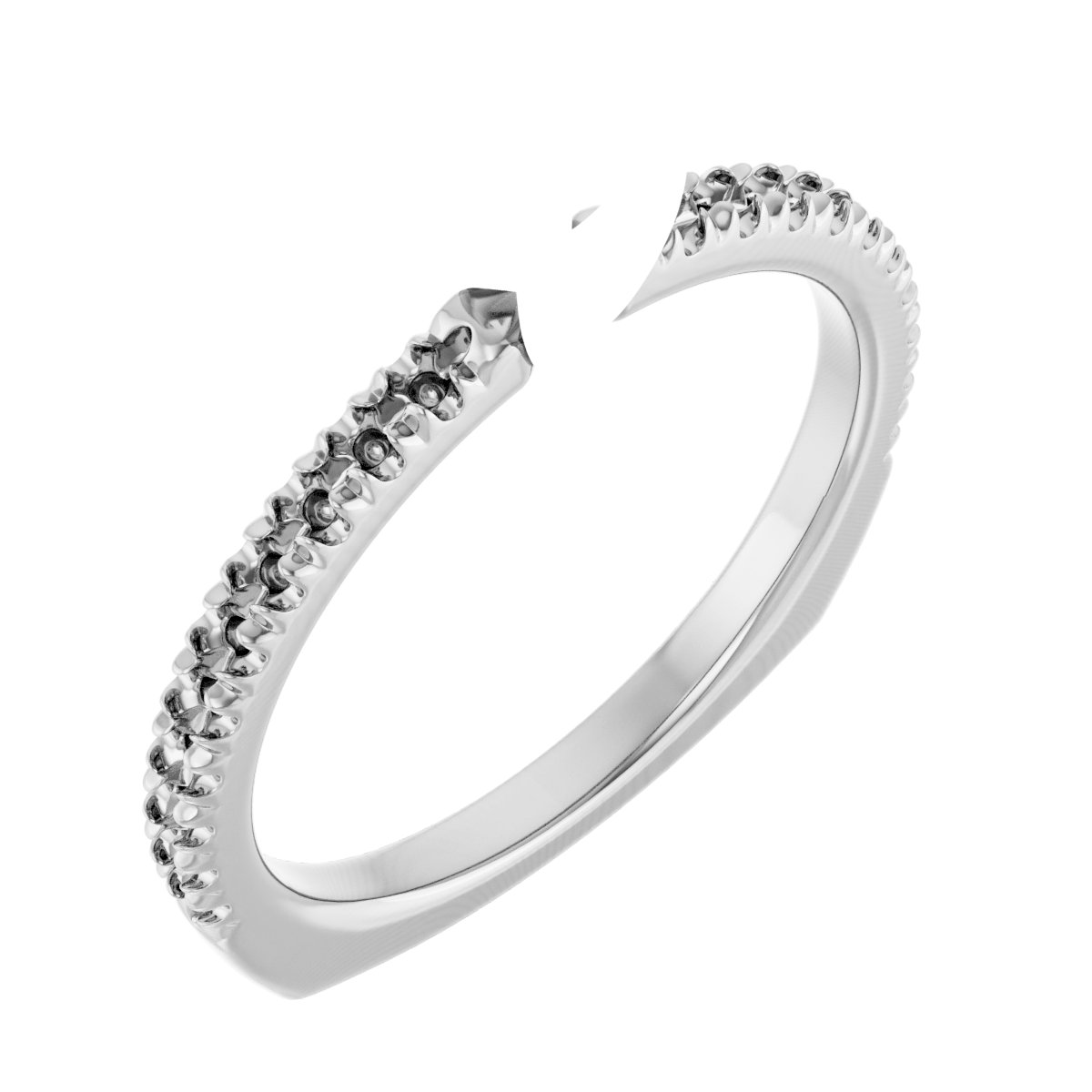14k White Gold
