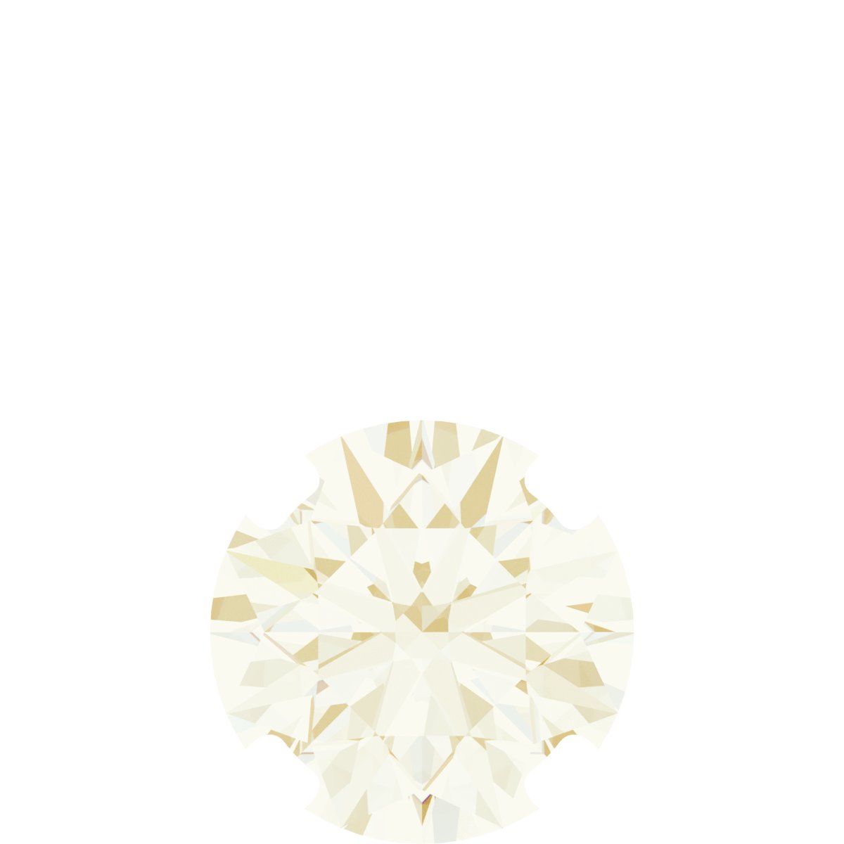 14K Yellow 1/4 CT Lab-Grown Diamond Pendant