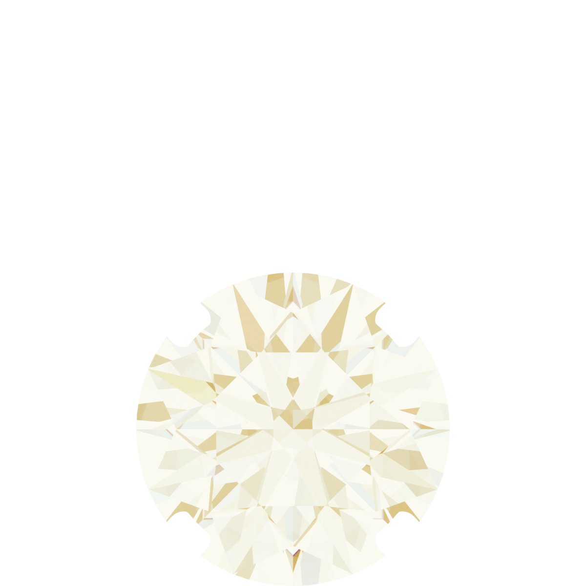 14K Yellow 3/4 CT Lab-Grown Diamond Pendant