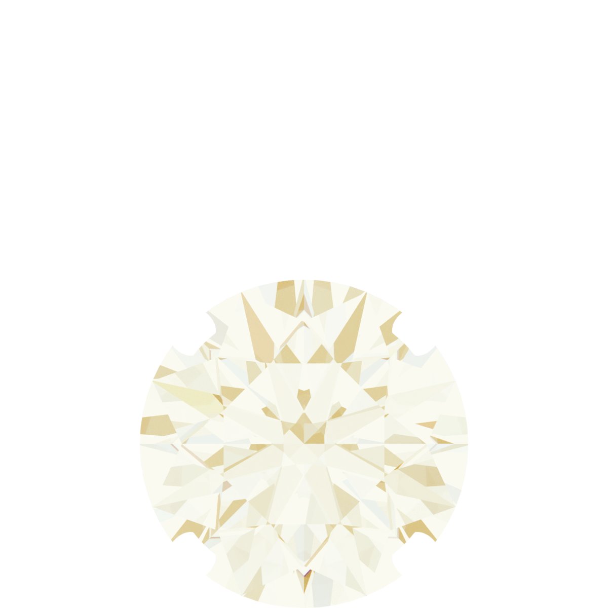 14K Yellow 1 CTW Lab-Grown Diamond Pendant