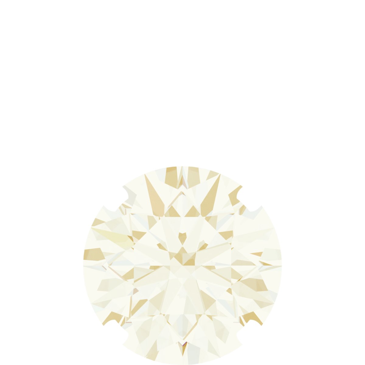 14K Yellow 1 1/4 CT Lab-Grown Diamond Pendant