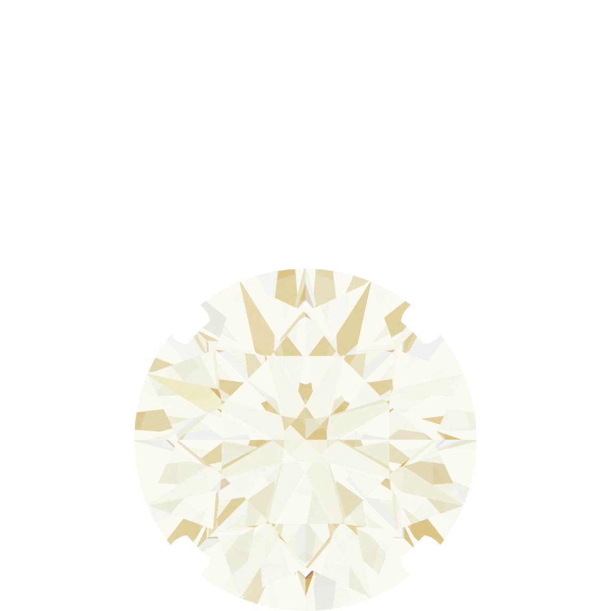 14K Yellow 2 CT Lab-Grown Diamond Pendant