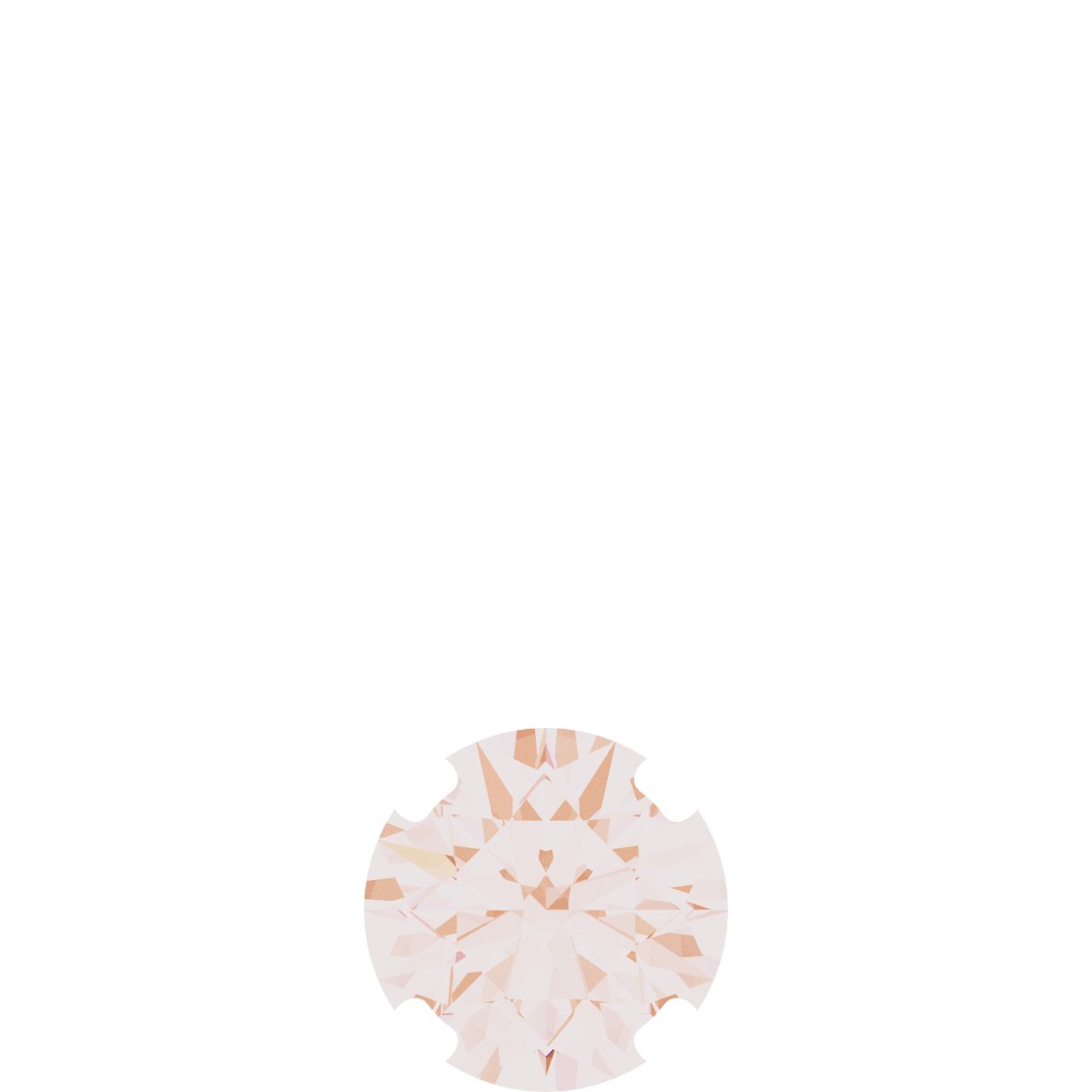 14K Rose 1/4 CT Lab-Grown Diamond 18