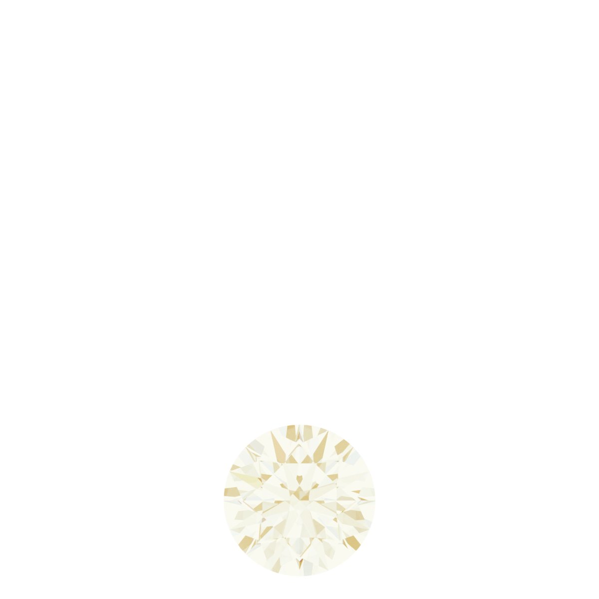 14K Yellow 1/6 CT Lab-Grown Diamond Solitaire 18" Necklace 