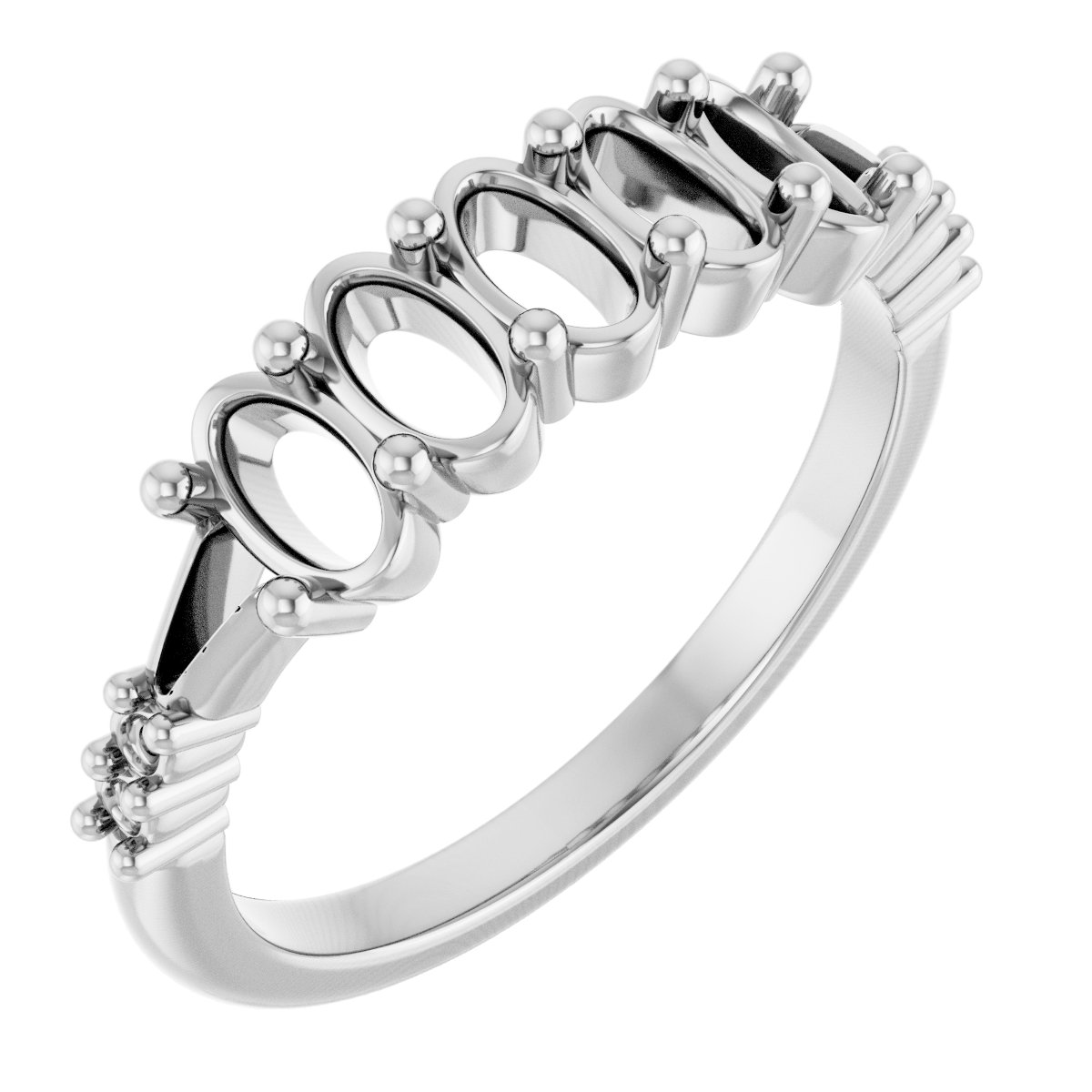 Five-Stone Anniversary Band