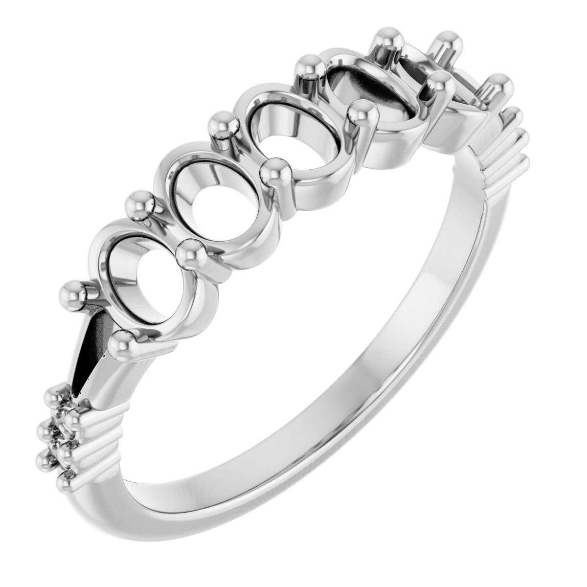 Five-Stone Anniversary Band