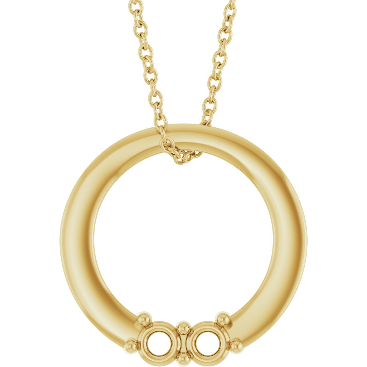 Family Circle Necklace or Charm/Pendant