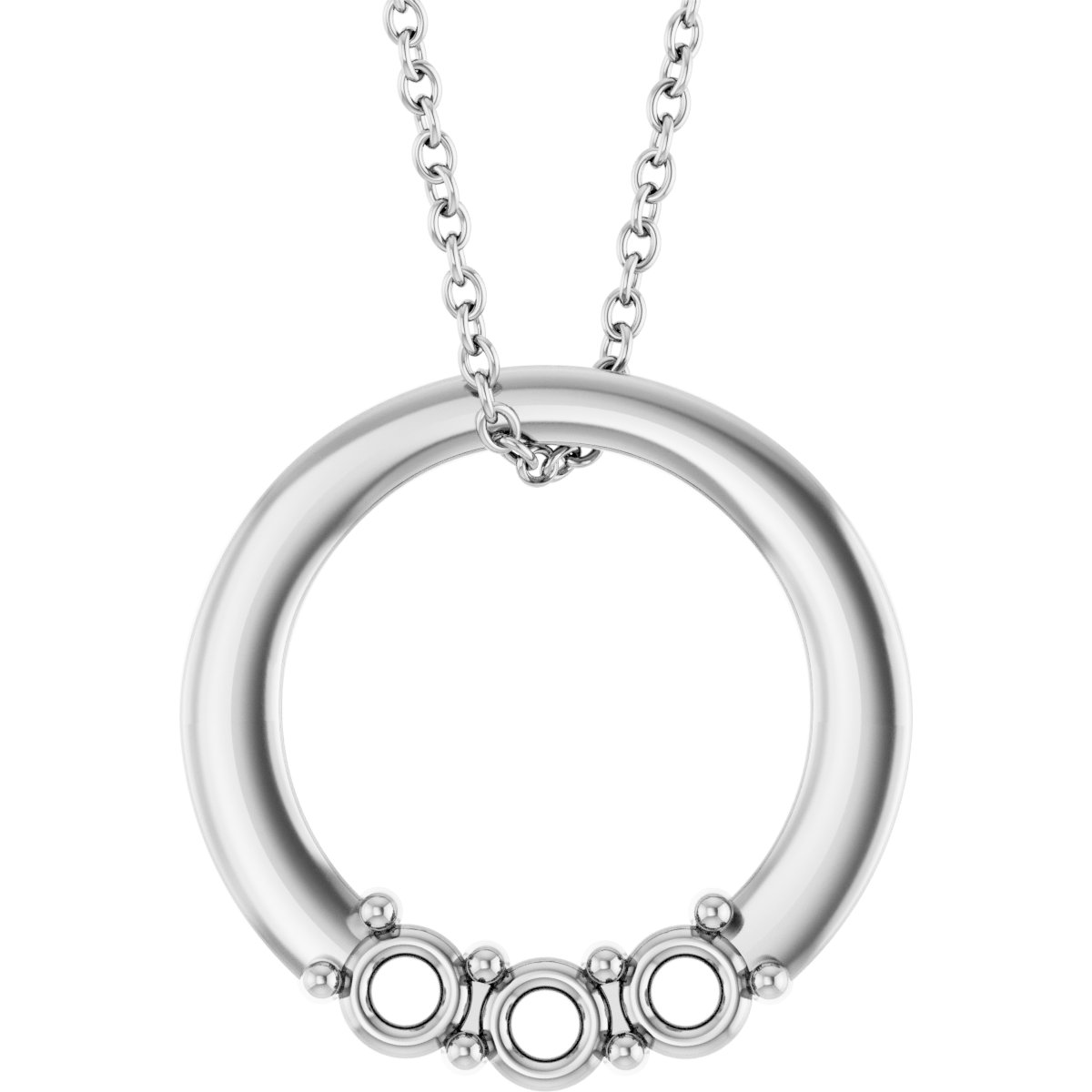 Family Circle Necklace or Charm/Pendant