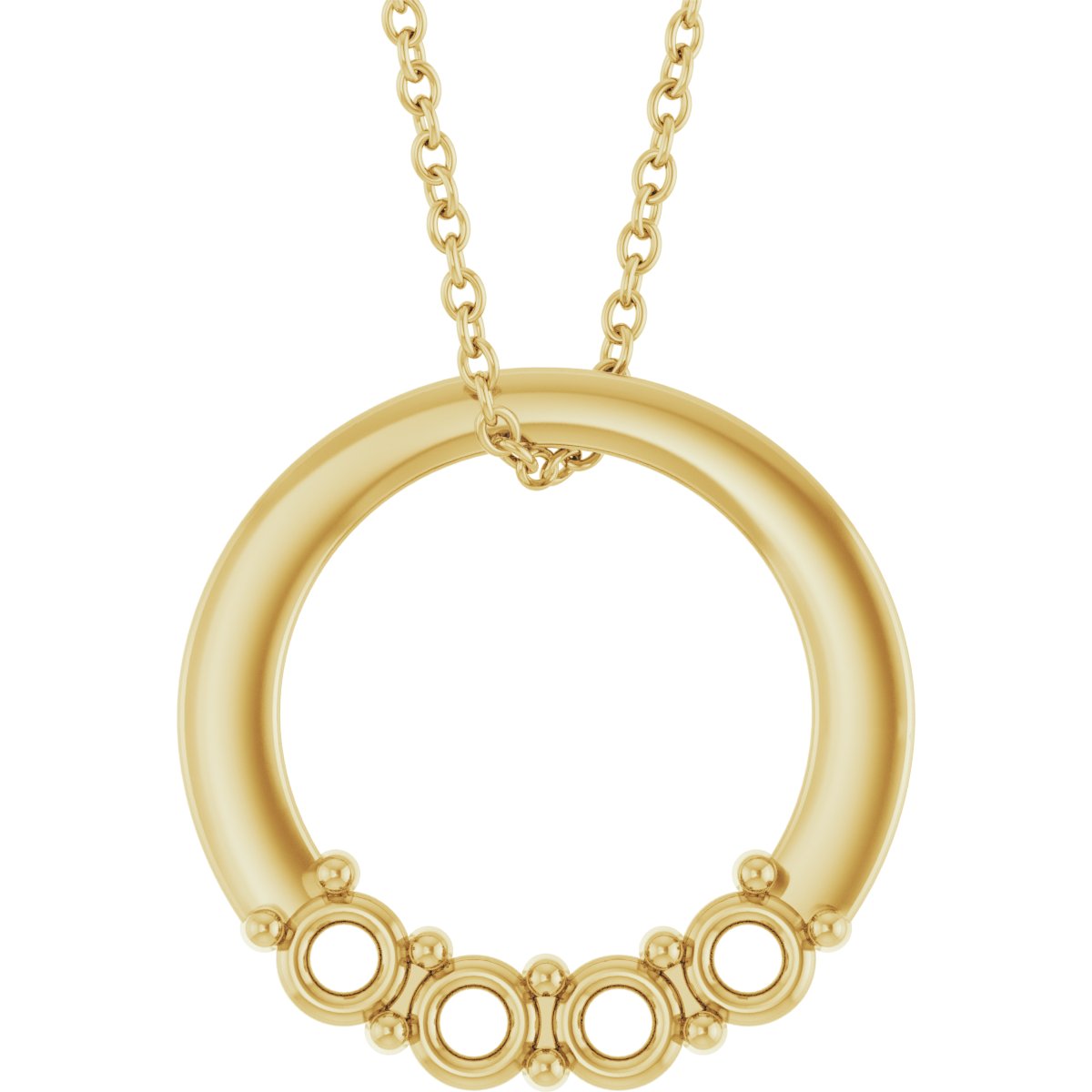 Family Circle Necklace or Charm/Pendant