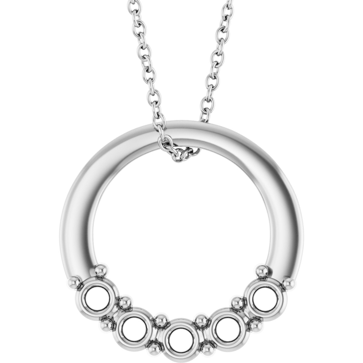 Family Circle Necklace or Charm/Pendant
