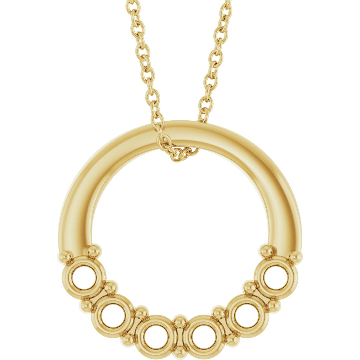 Family Circle Necklace or Charm/Pendant