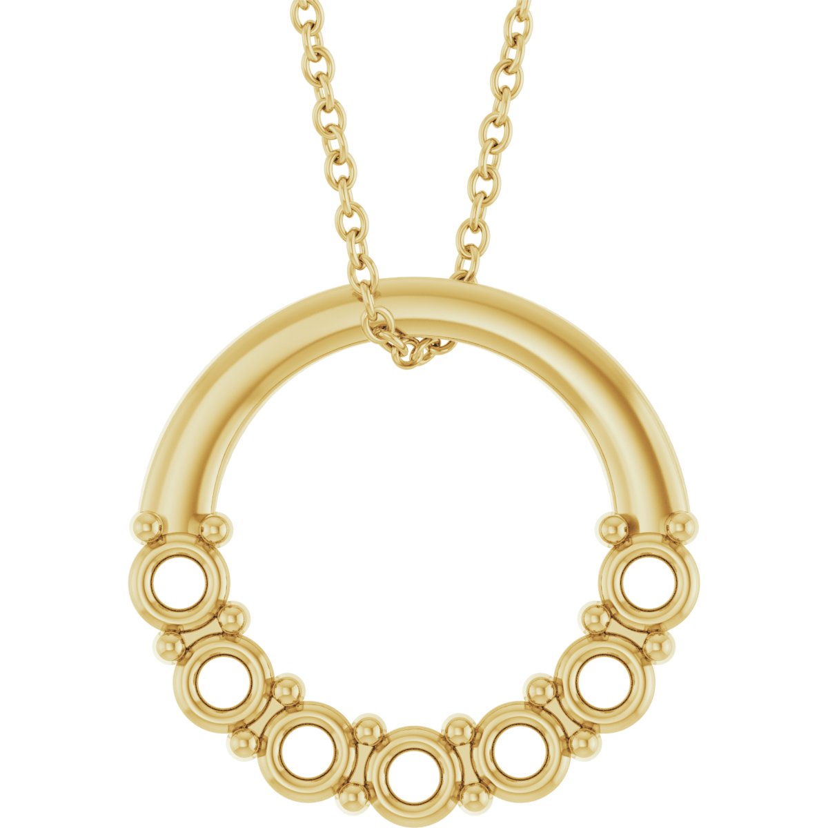 Family Circle Necklace or Charm/Pendant