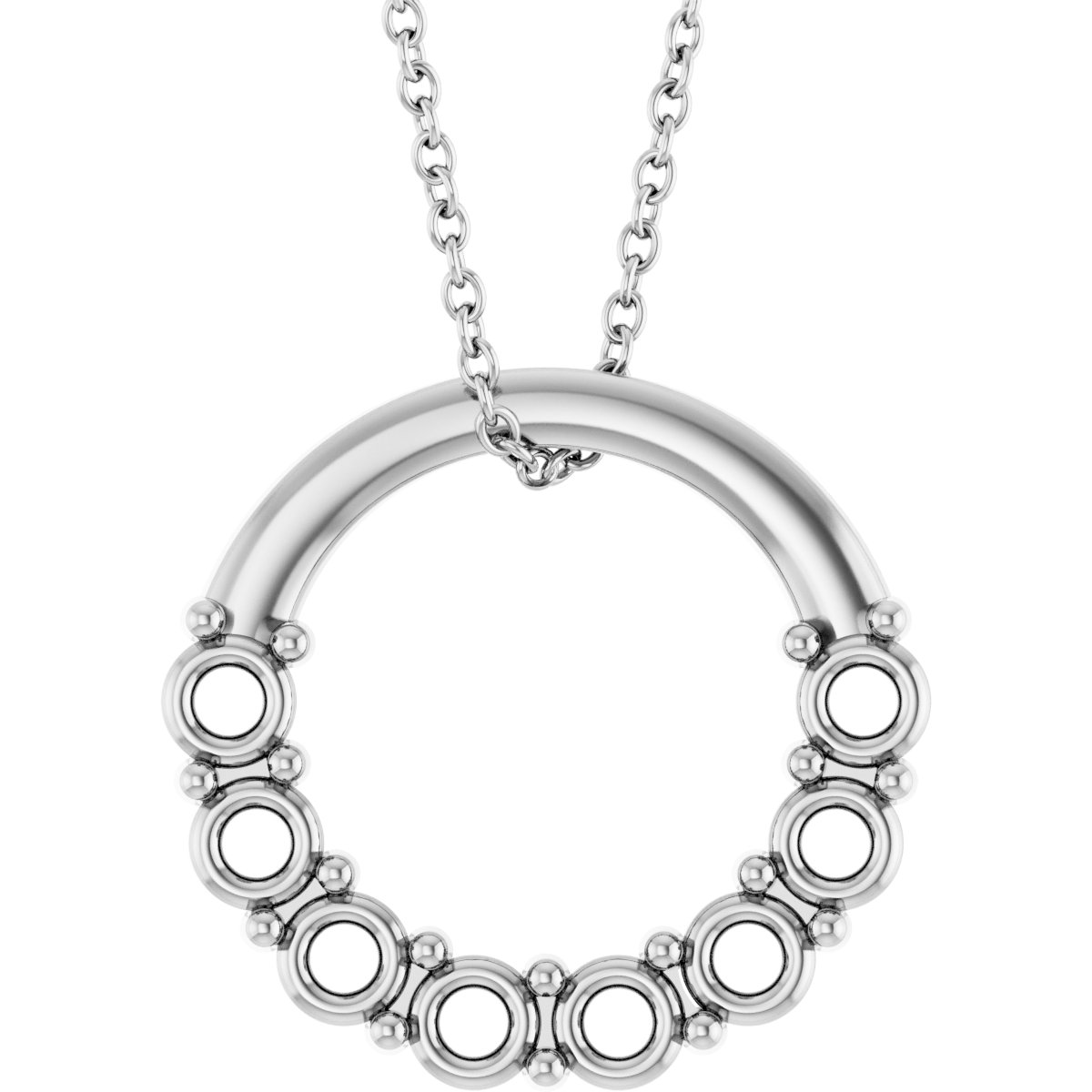 Family Circle Necklace or Charm/Pendant