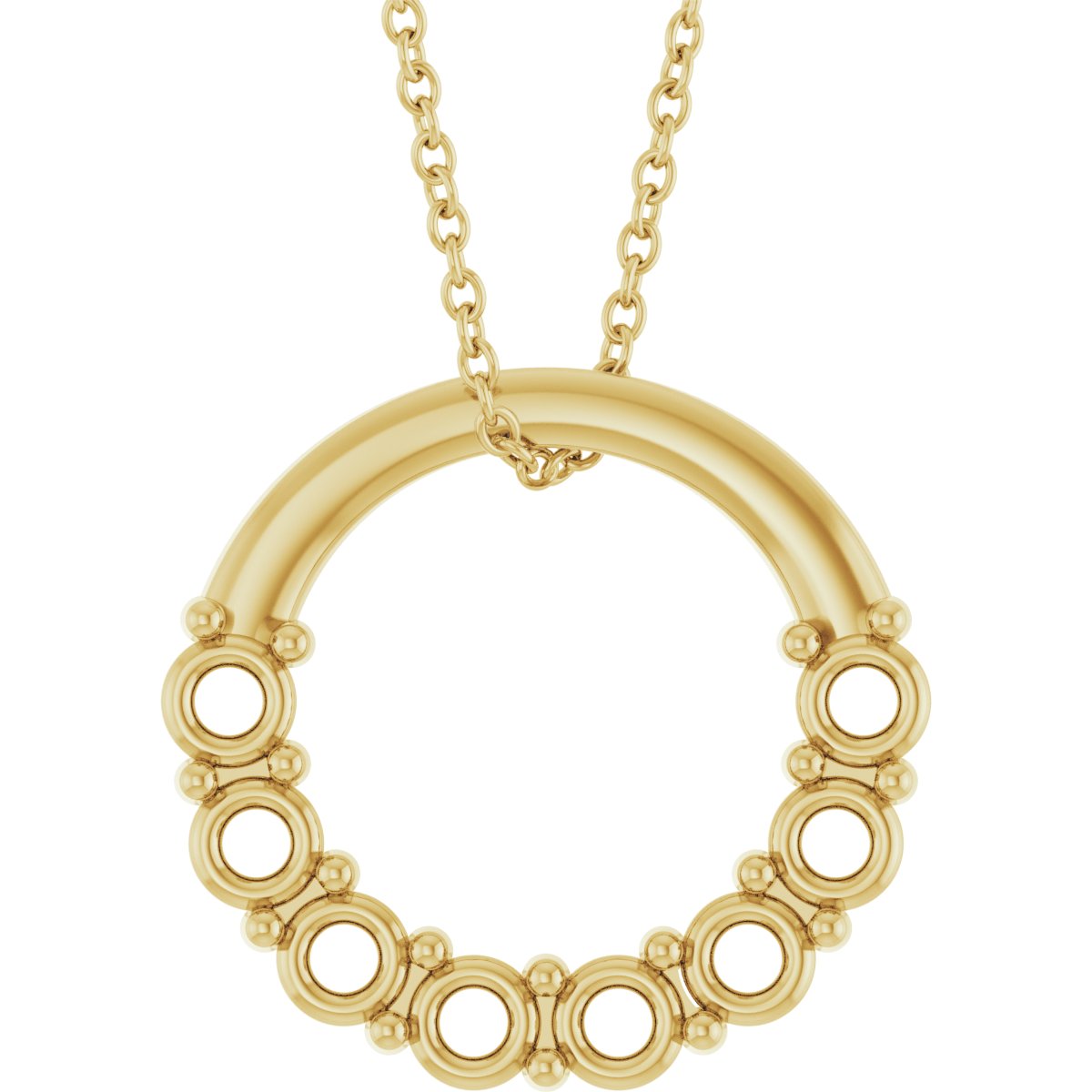 Family Circle Necklace or Charm/Pendant