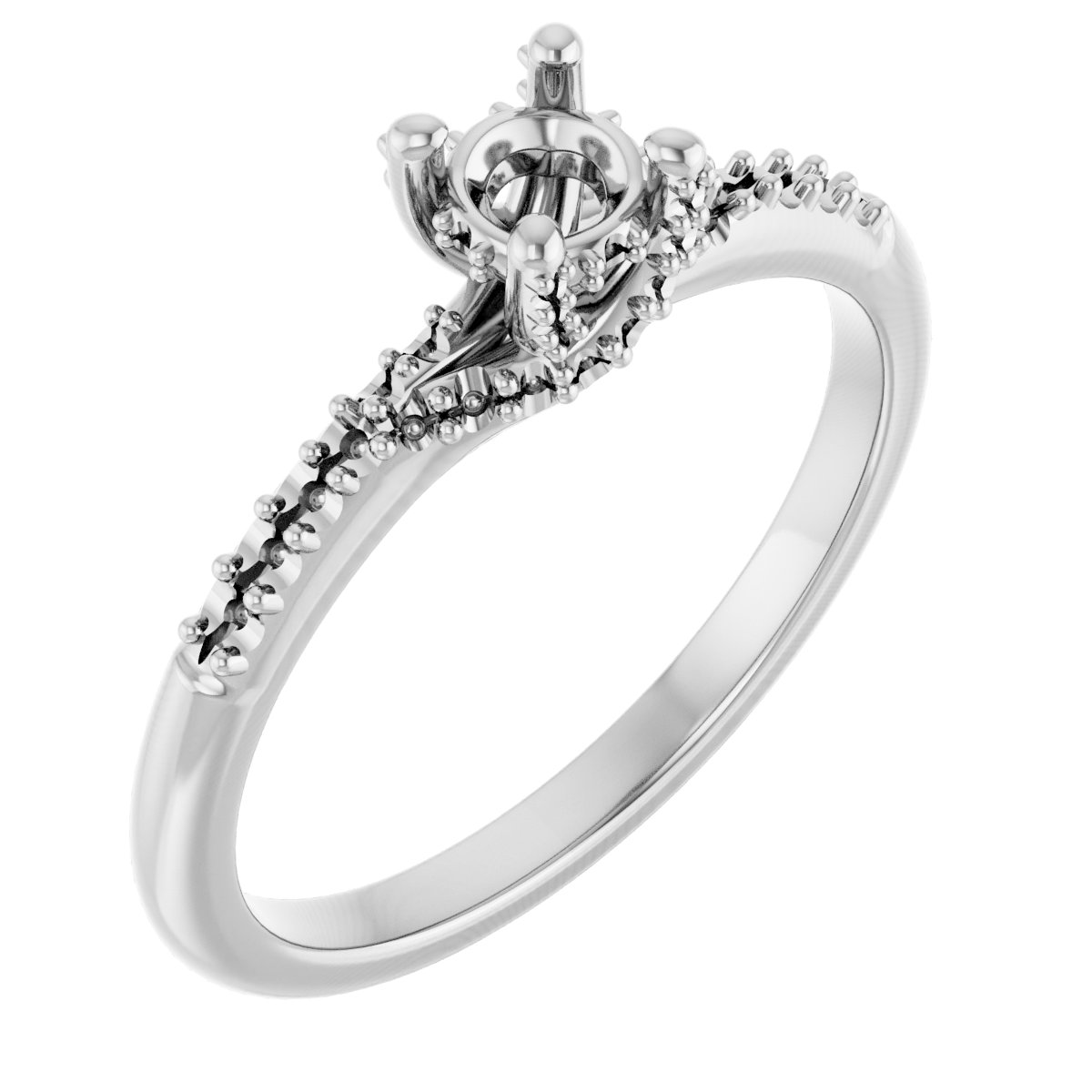 14k White Gold