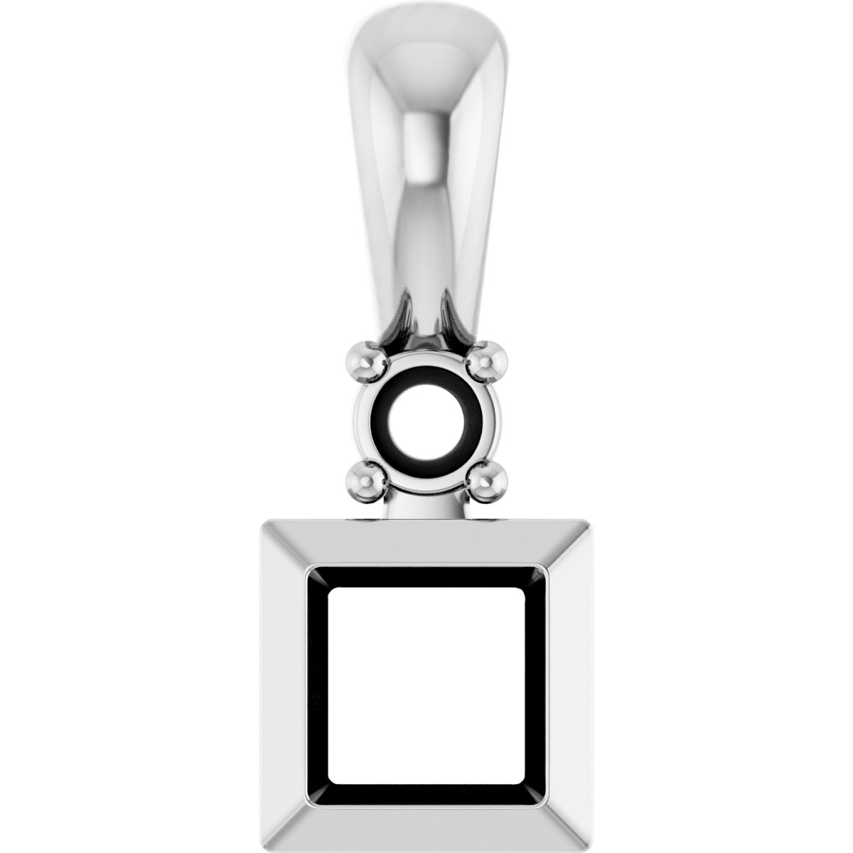 Accented Bezel-Set  Pendant