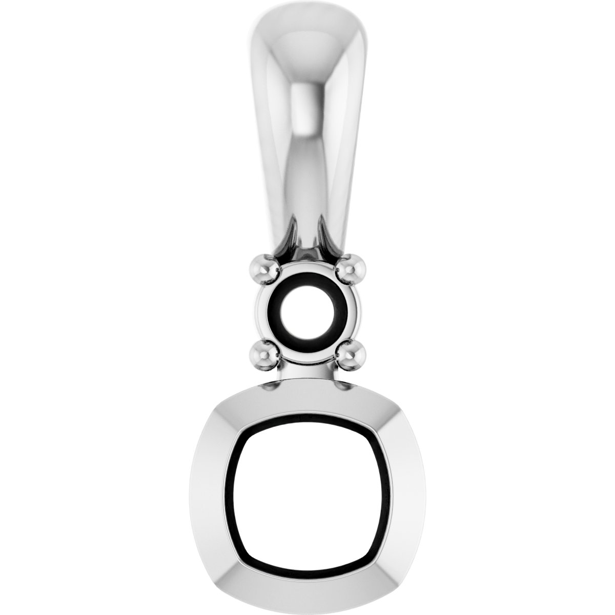Accented Bezel-Set  Pendant