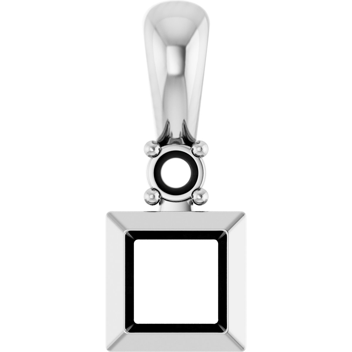 Accented Bezel-Set  Pendant