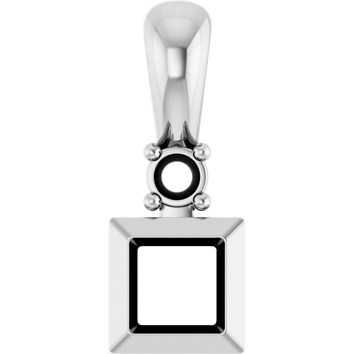 Accented Bezel-Set  Pendant