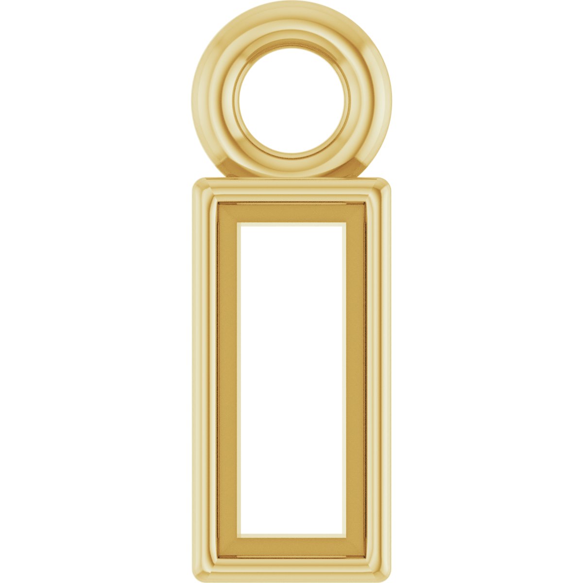 Bezel-Set Dangle