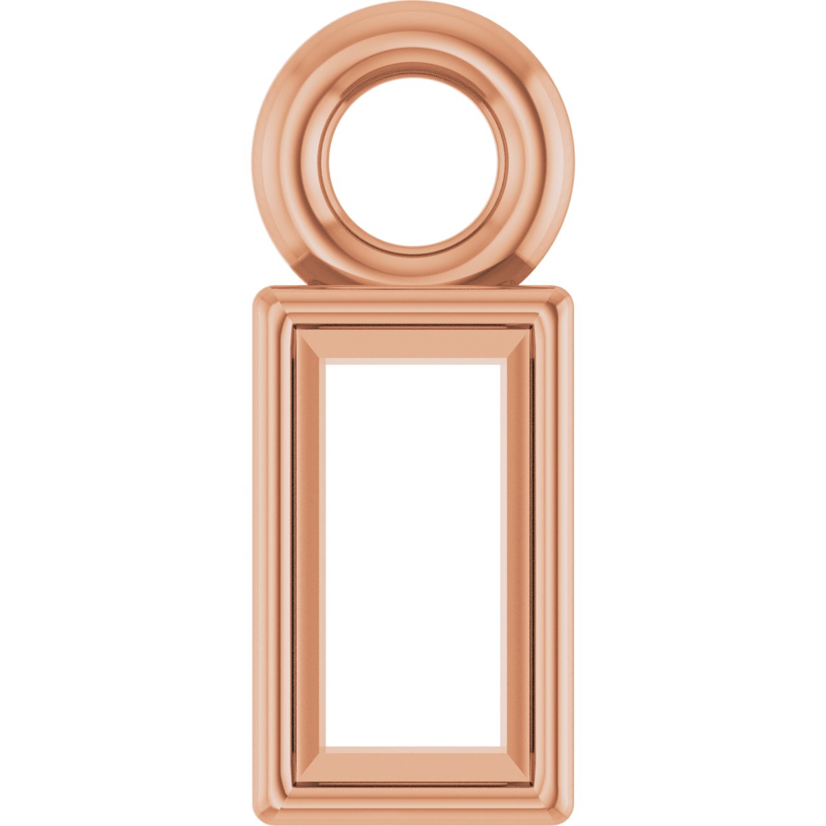 Bezel-Set Dangle