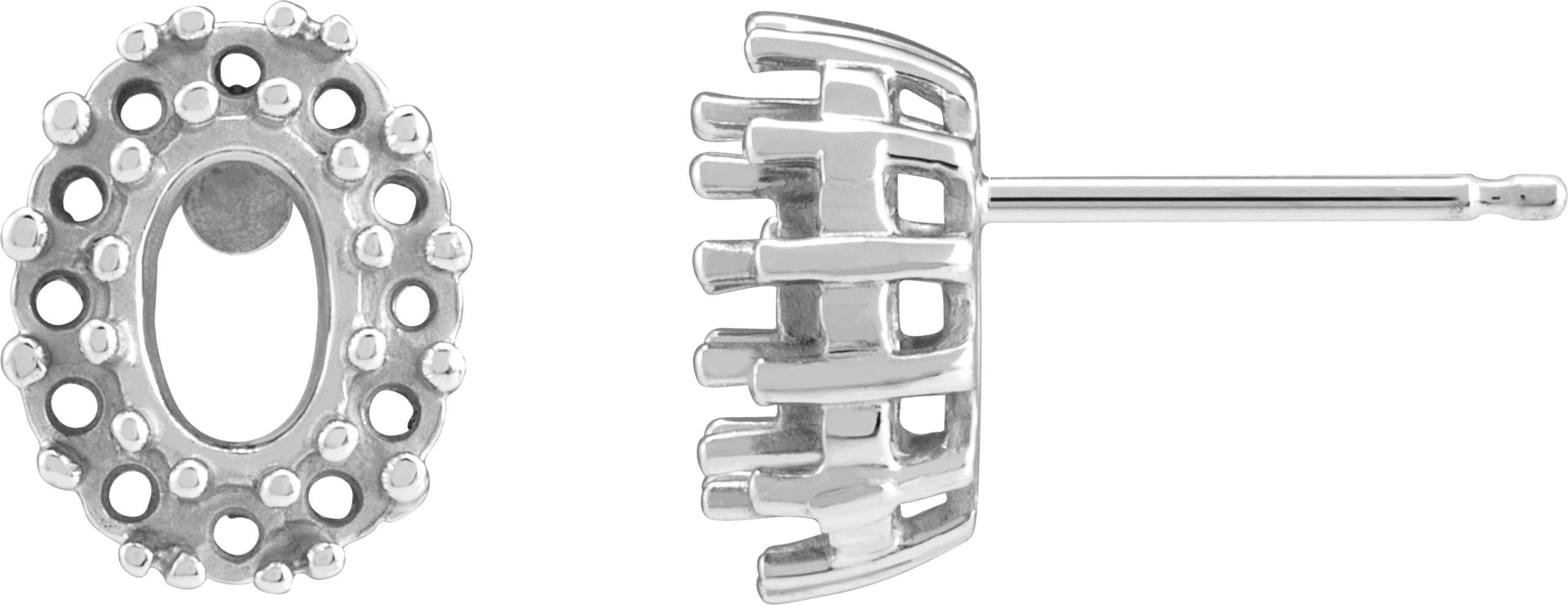 Halo-Style Earrings