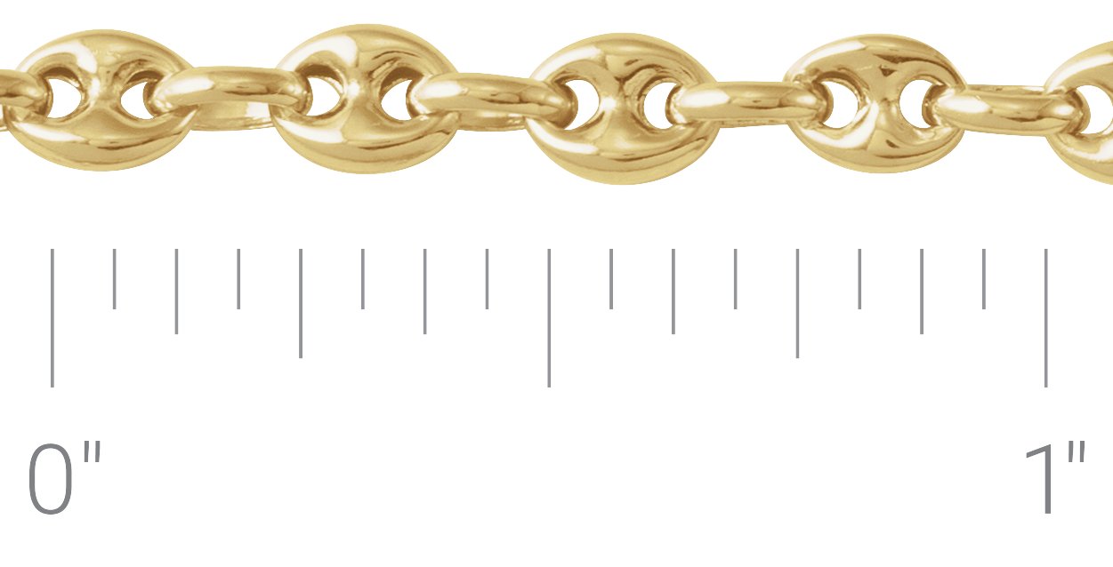 3.8 mm Hollow Puffed Anchor Chain