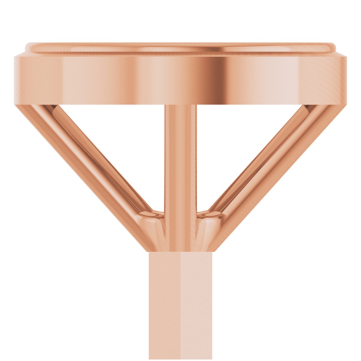 Bezel-Set Low Peg Setting