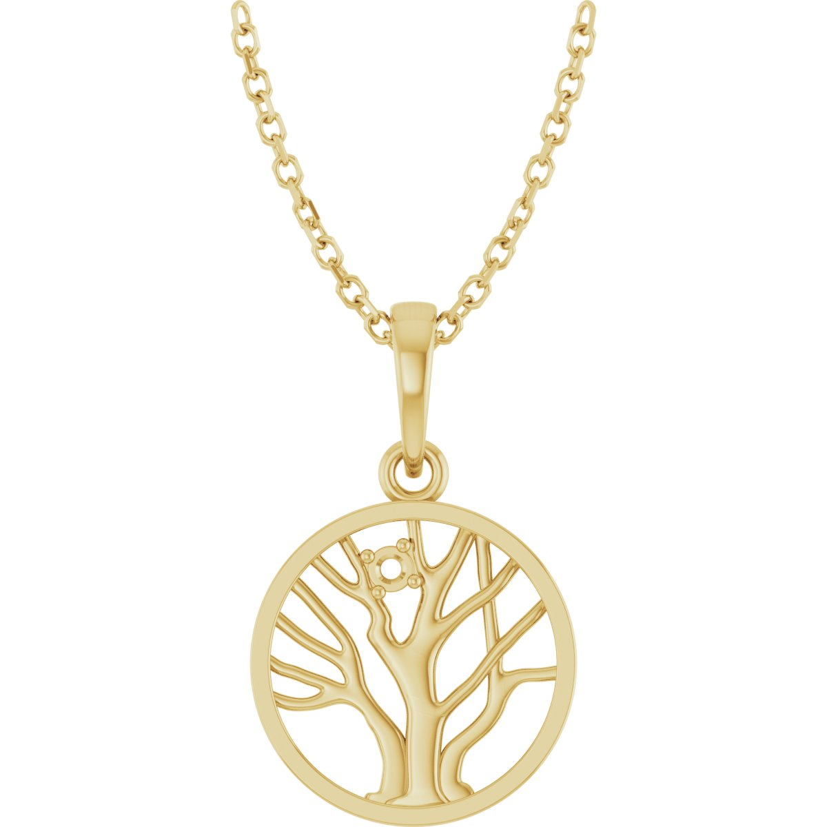 Petite Family Tree Necklace or Pendant