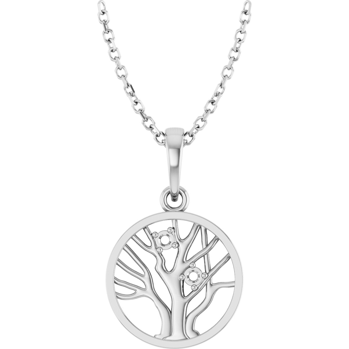 Petite Family Tree Necklace or Pendant