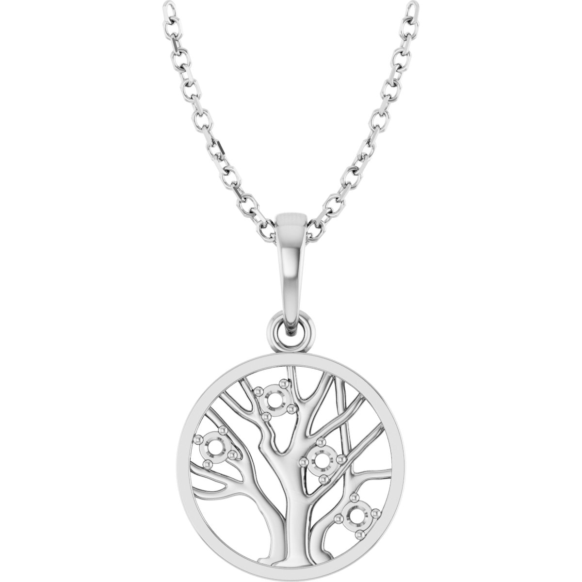 Petite Family Tree Necklace or Pendant
